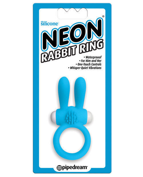 Neon Rabbit Ring - Blue