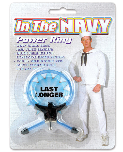 In The Navy Power Ring - Blue