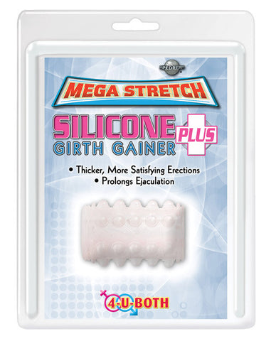 Mega Stretch Silicone Girth Gainer Plus - Clear