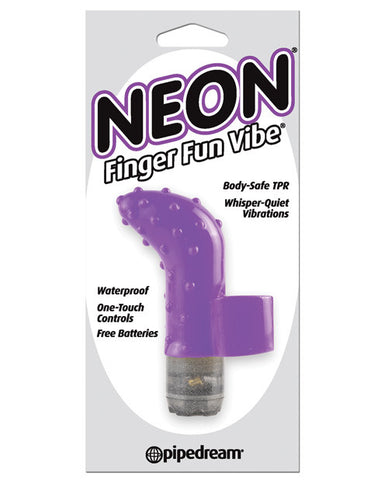 Neon Finger Fun Vibe - Purple