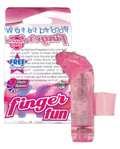 Waterproof Finger Fun - Pink