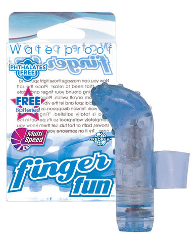 Waterproof Finger Fun - Blue