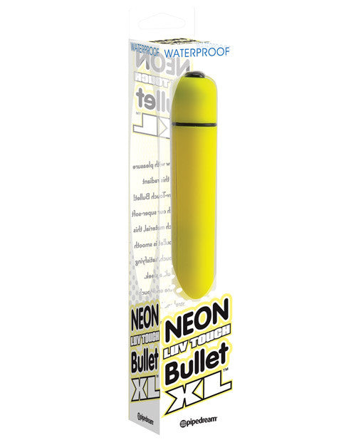 Neon Luv Touch Bullet Xl - Yellow