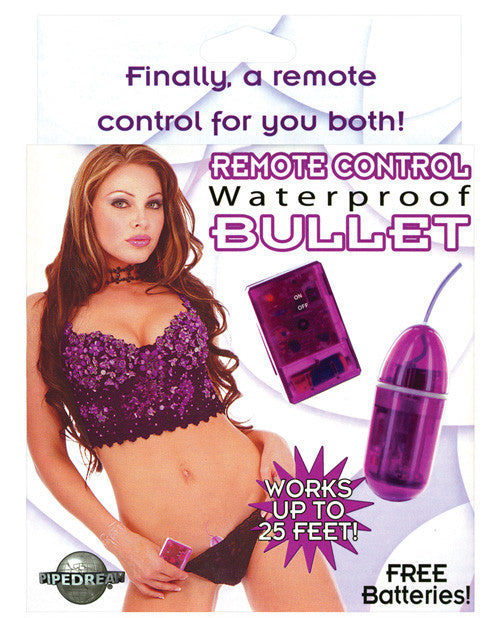 Remote Control Waterproof Bullet - Purple