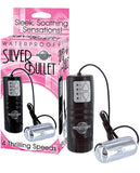 Silver Bullet Massager Waterproof - 4 Speed Silver