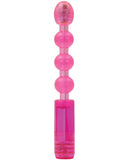 Flexible Anal Bead Waterproof Vibe - Pink