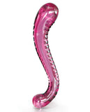 Icicles No. 69 Hand Blown Glass G-spot Dildo - Pink