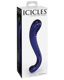 Icicles No. 70 Hand Blown Glass G-spot Dildo - Purple