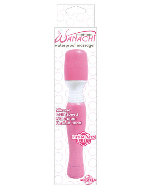 Mini-mini Wanachi Waterproof Massager - Pink