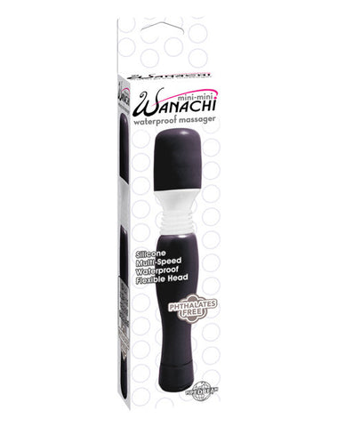 Mini-mini Wanachi Waterproof Massager - Black