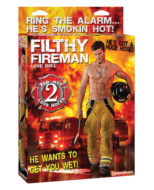 Filthy Fireman Doll