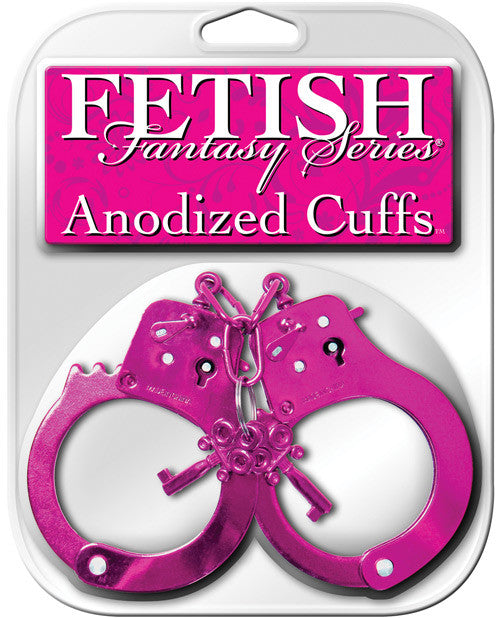 Fetish Fantasy Series Anodized Cuffs - Pink