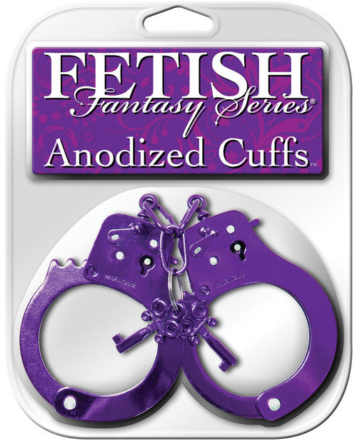 Fetish Fantasy Series Anodized Cuffs - Purple