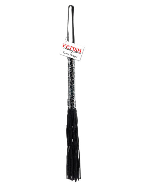 Fetish Fantasy Series Designer Flogger - Black