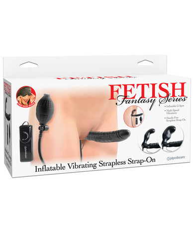 Fetish Fantasy Series Inflatable Vibrating Strapless Strap On