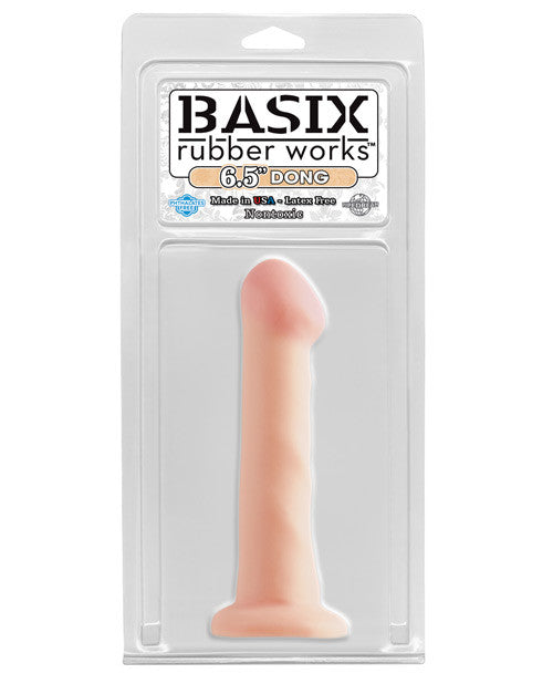 Basix Rubber Works 6.5" Dong - Flesh