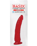 Basix Rubber Works 7" Slim Dong - Red