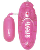 Basix Rubber Jelly Egg - Pink