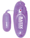 Basix Rubber Jelly Egg - Purple