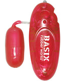 Basix Rubber Jelly Egg - Red