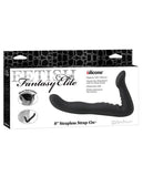 Fetish Fantasy Elite 8" Strapless Strap On W-mask - Black