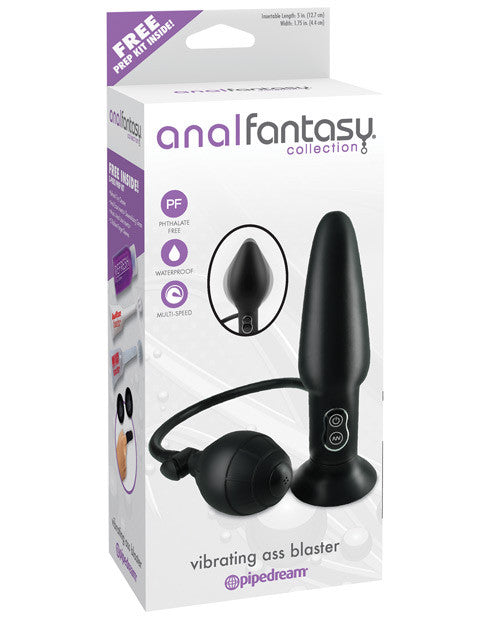 Anal Fantasy Collection Vibrating Thruster - Black