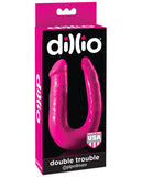 Dillio 10" Double Trouble - Pink