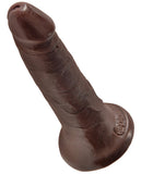 King Cock 5" Cock - Brown