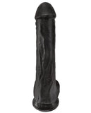 King Cock 13" Cock W-balls - Black