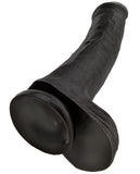 King Cock 13" Cock W-balls - Black