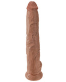 King Cock 14" Cock W-balls - Tan