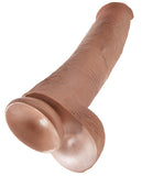 King Cock 15" Cock W-balls - Tan