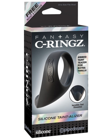 Fantasy C-ringz Silicone Taint-alizer - Black