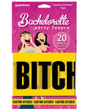 Bachelorette Party Favors Caution Bitches Tape