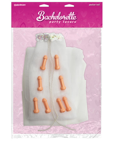 Bachelorette Party Favors Pecker Veil