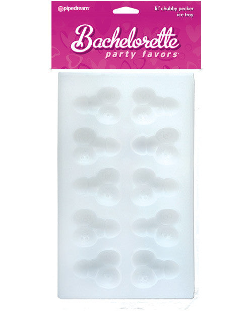 Bachelorette Party Favors Lil' Chubby Pecker Ice Tray