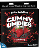 Edible Male Gummy Undies - Strawberry