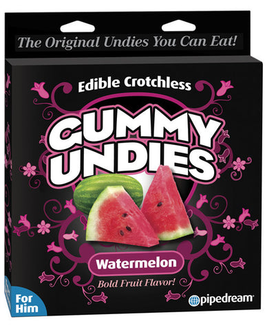 Edible Male Gummy Undies - Watermelon