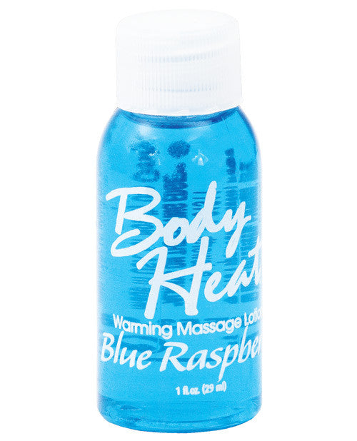 Body Heat  - 1 Oz Cool Blue Raspberry