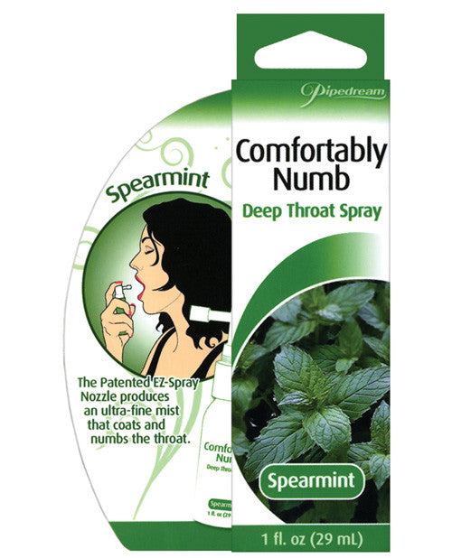 Comfortably Numb Deep Throat Spray - Spearmint