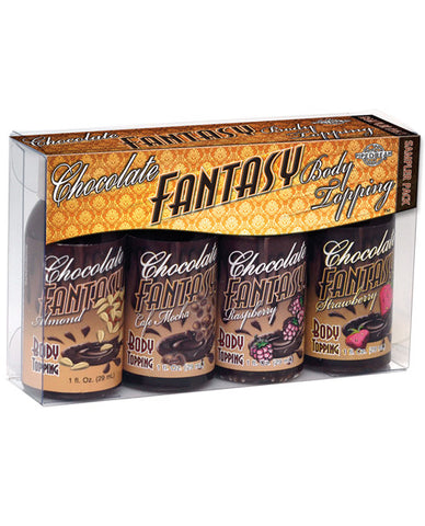 Chocolate Lovers Body Topping - 1 Oz Pack Of 4