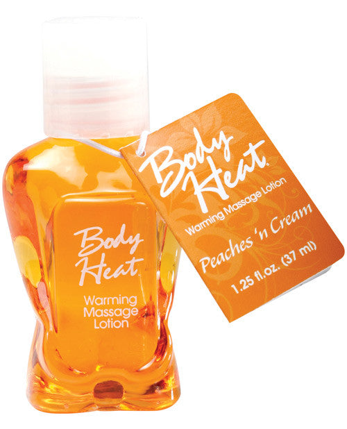 Mini Body Heat - 1.25 Oz Peaches N' Cream