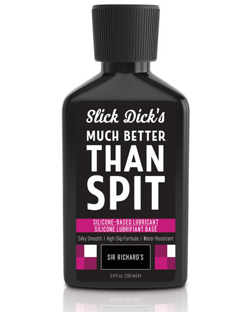 Sir Richard's Slick Dick's Better Than Spit Silicone Lubricant - 3.4 Oz