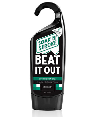 Sir Richard's  Soak N' Stroke Beat It Out Shower Masturbation Gel - 8 Oz.