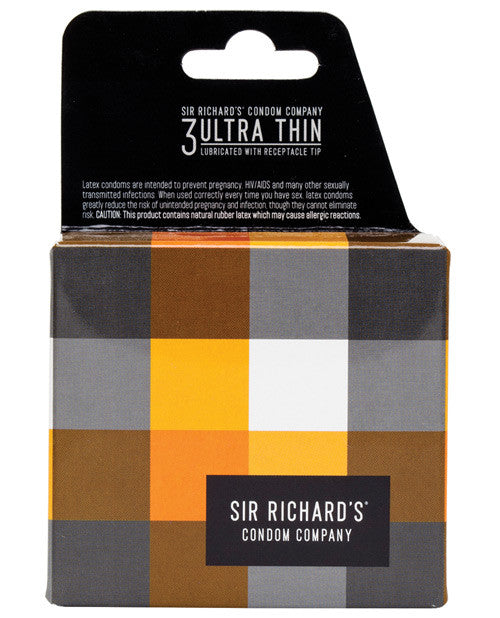 Sir Richard's Ultra Thin Condom - Pack Of 3