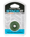 Perfect Fit Stackit Cock Ring - Green