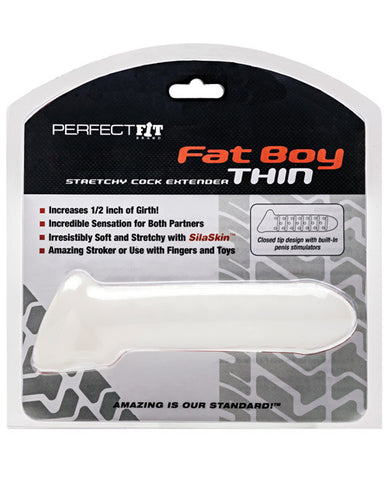 Perfect Fit Fat Boy Extender Thin - Clear