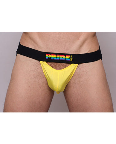 Pride Metro Drop Jock Strap Yellow Xl