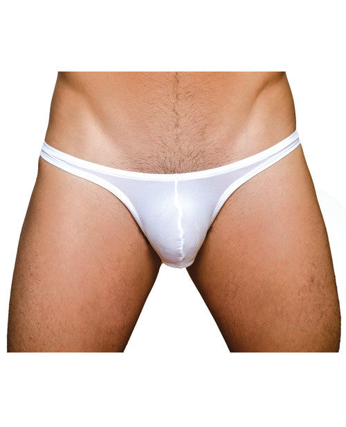 Pride Metro Plus Pouch Thong White Md