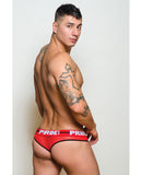 Pride Maui Mesh Thong Red Xl